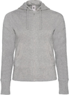 Ženski pulover s kapuco B&C Hooded Full Zip