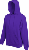Moški pulover s kapuco Fruit of the Loom, Hooded Sweat 80/20