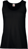 Damen Träger T-Shirt Fruit of the Loom Lady-Fit Valueweight Vest