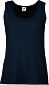 Damen Träger T-Shirt Fruit of the Loom Lady-Fit Valueweight Vest