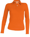 Ženska polo majica dolgi rokav Kariban K244