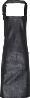 Faux Leather Bib Apron Premier PR139