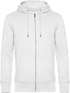 Moški pulover s kapuco in zadrgo B&C KING Zipped Hood