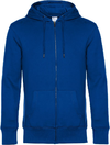 Moški pulover s kapuco in zadrgo B&C KING Zipped Hood