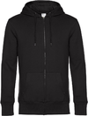 Moški pulover s kapuco in zadrgo B&C KING Zipped Hood