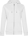 Ženski pulover s kapuco in zadrgo B&C QUEEN Zipped Hood