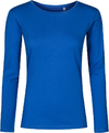 Ženska majica z dolgimi rokavi Promodoro 1565 X.O Roundneck T LSL