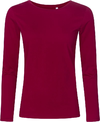 Ženska majica z dolgimi rokavi Promodoro 1565 X.O Roundneck T LSL