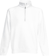 Pulover z 1/4 zadrgo Fruit of the Loom Premium Zip Neck Sweat