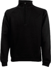 Pulover z 1/4 zadrgo Fruit of the Loom Premium Zip Neck Sweat
