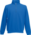 Pulover z 1/4 zadrgo Fruit of the Loom Premium Zip Neck Sweat