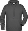 Herren Raglan Kapuzen Sweater James & Nicholson JN 8024