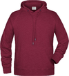 Herren Raglan Kapuzen Sweater James & Nicholson JN 8024