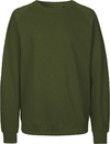 Unisex Organic Raglan pulover Neutral O63001
